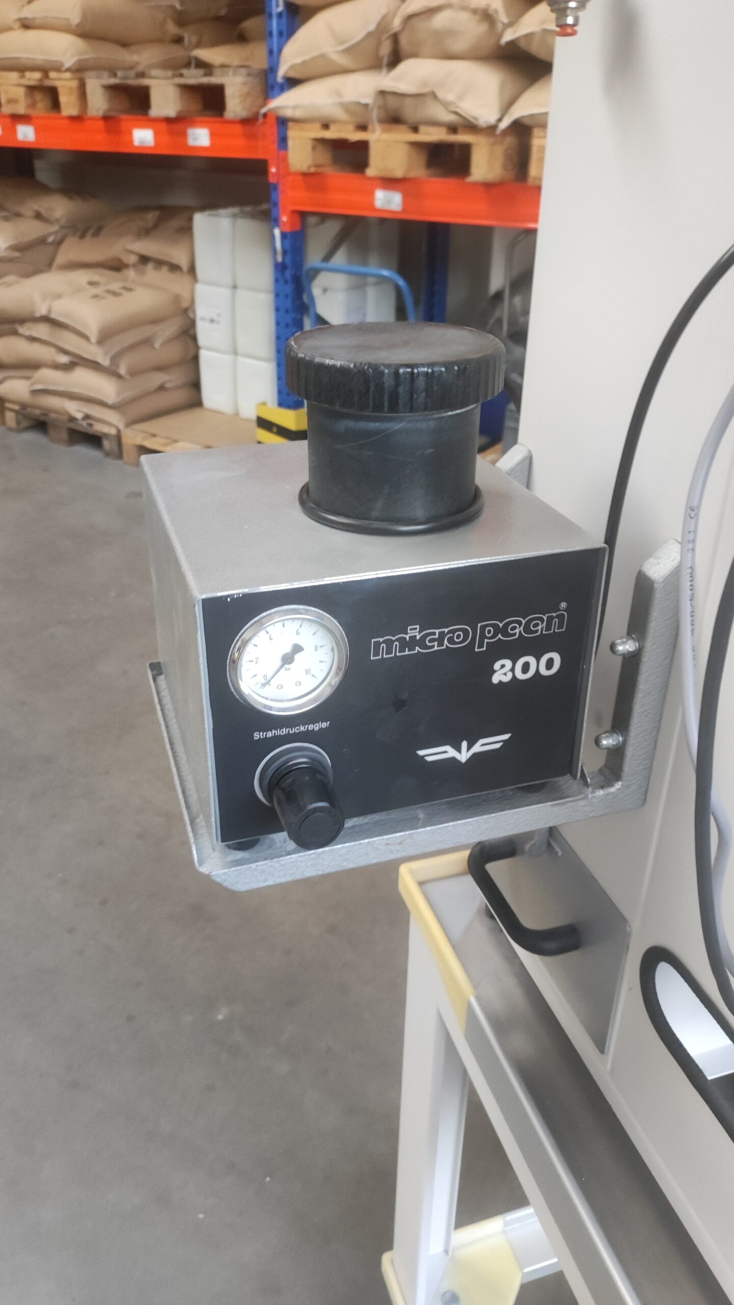 Gebrauchtanlage PM 550 S + MP 200 + Aluprofiluntergestell